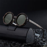 Zev Retro Round ND Dimming Sunglasses Sunglasses Southood